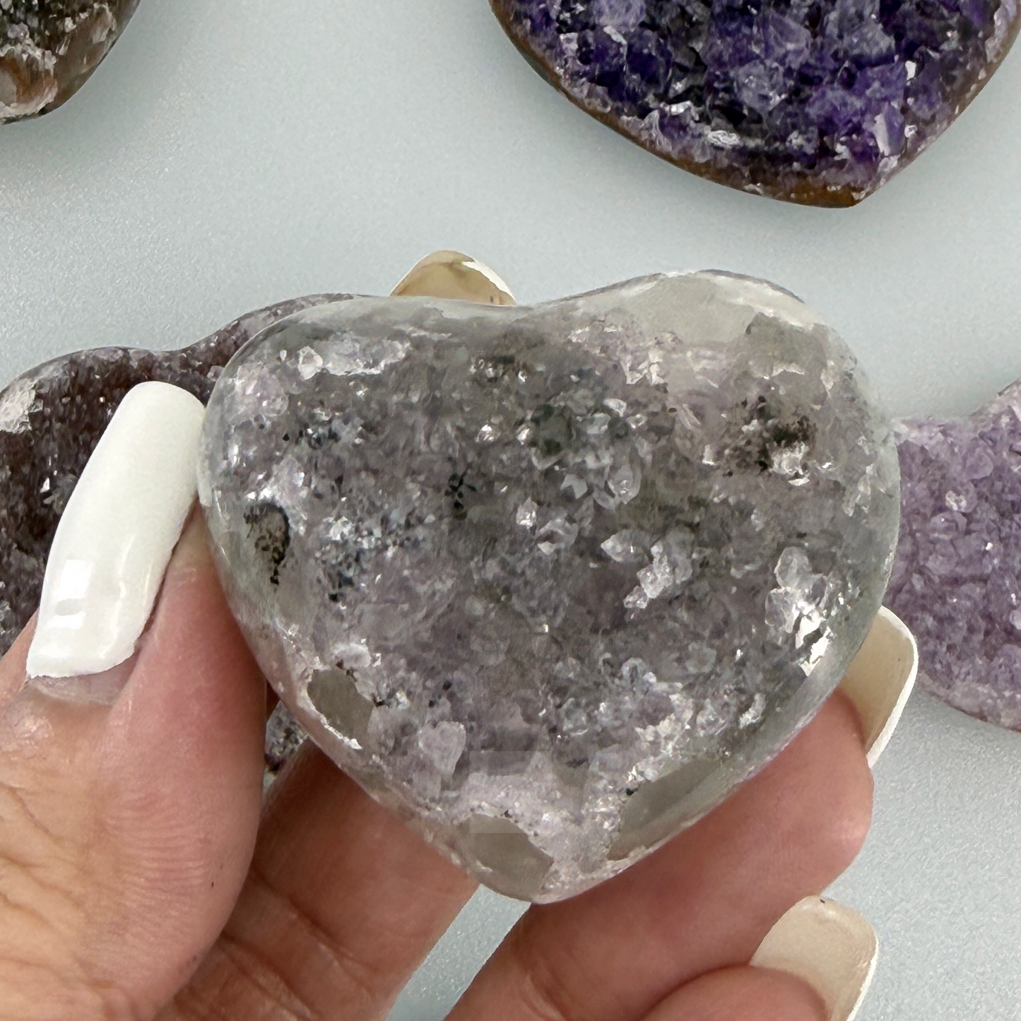 amethyst heart
