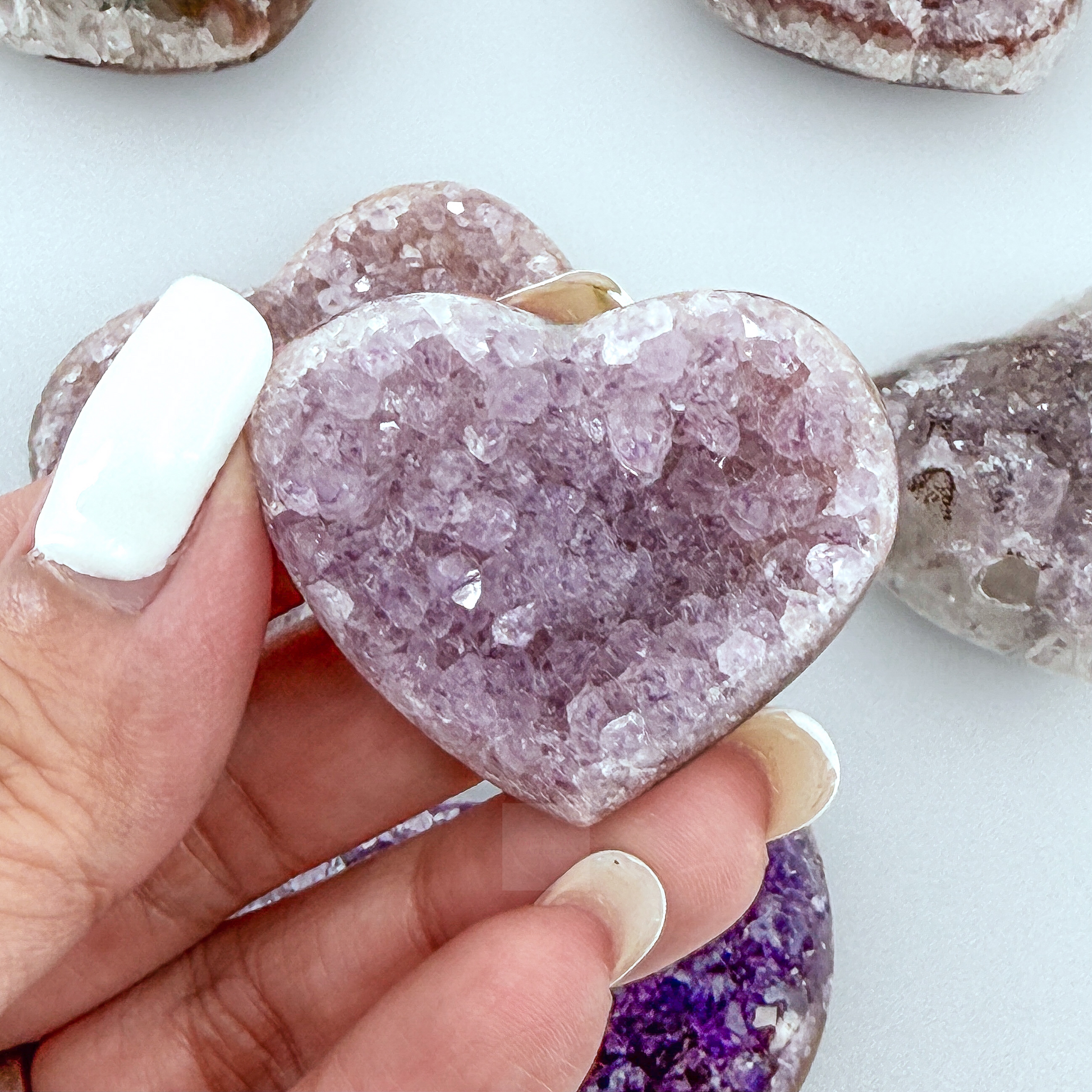 amethyst heart