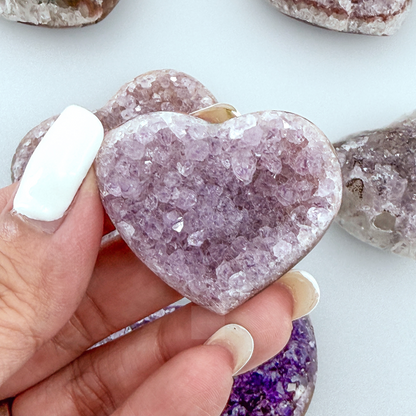 amethyst heart