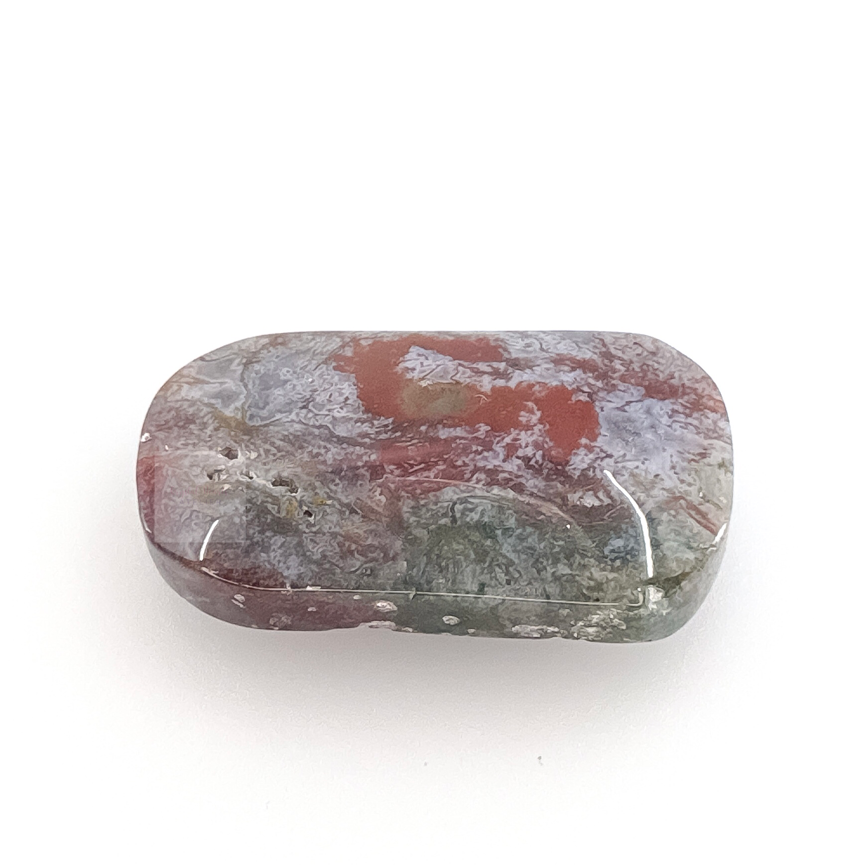 moss agate palm stone