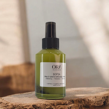 ora elements palo santo smudge spray