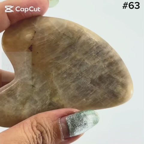 Moonstone guasha