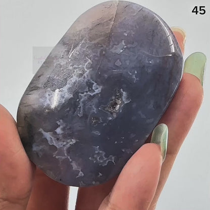 Moss Agate Palm stone
