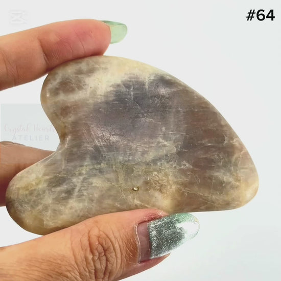 Natural Moonstone Guasha