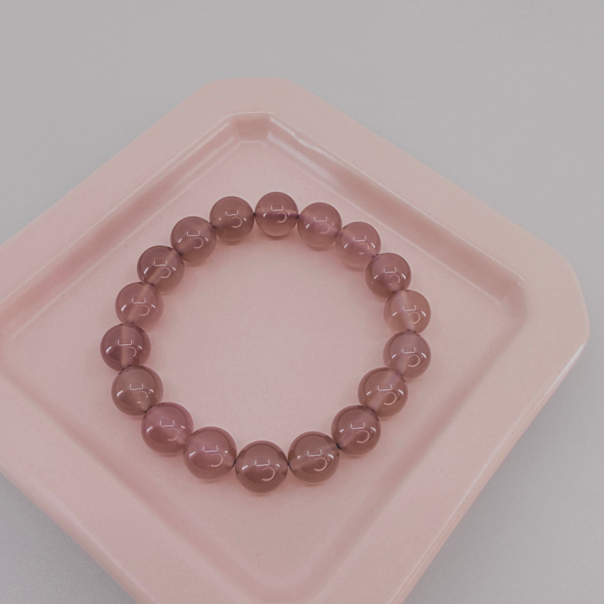 Purple Chalcedony bracelet