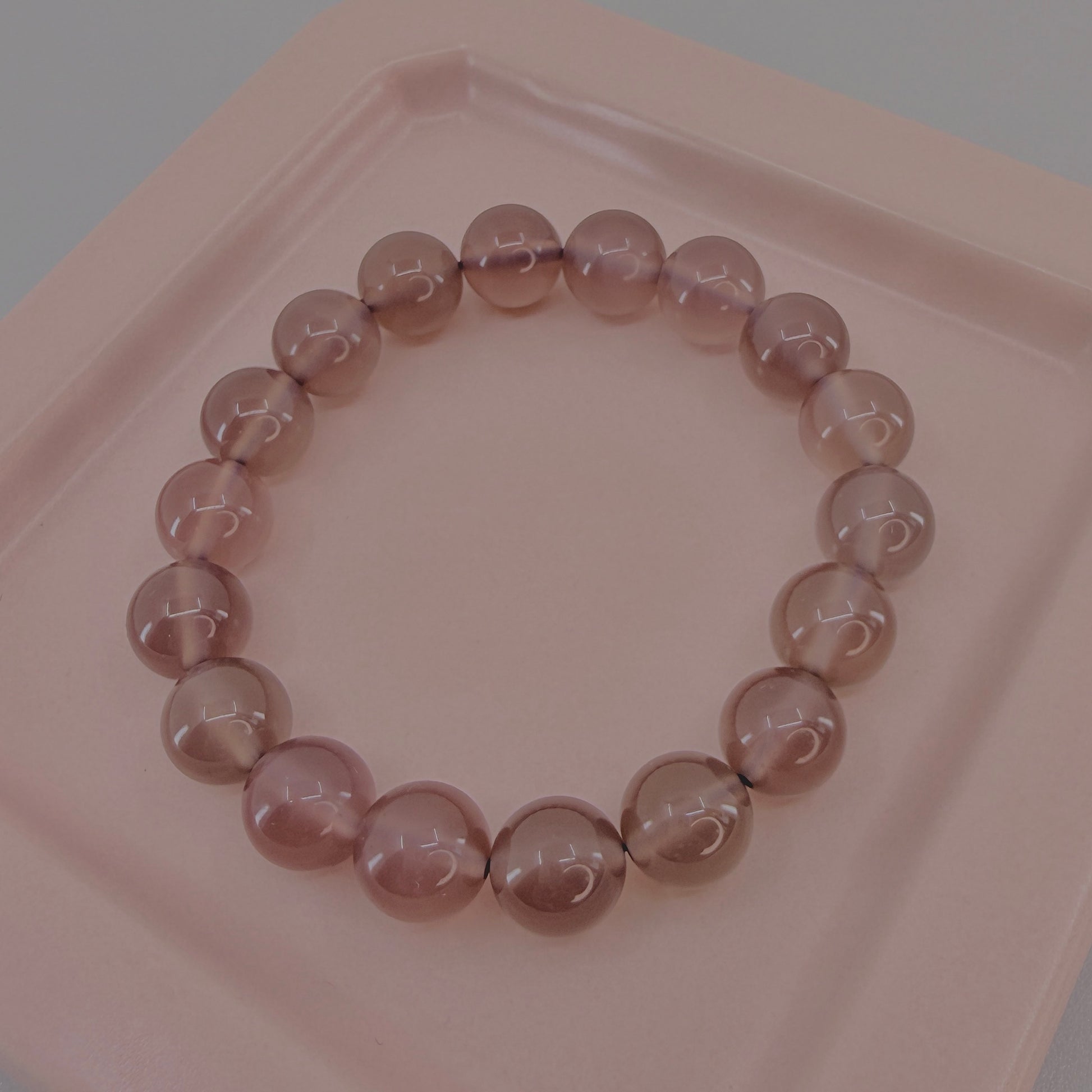 Purple Chalcedony bracelet