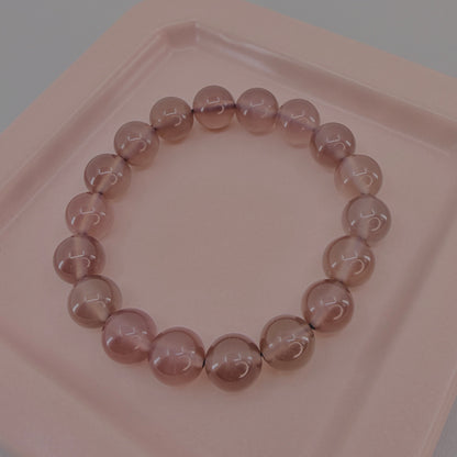 Purple Chalcedony bracelet